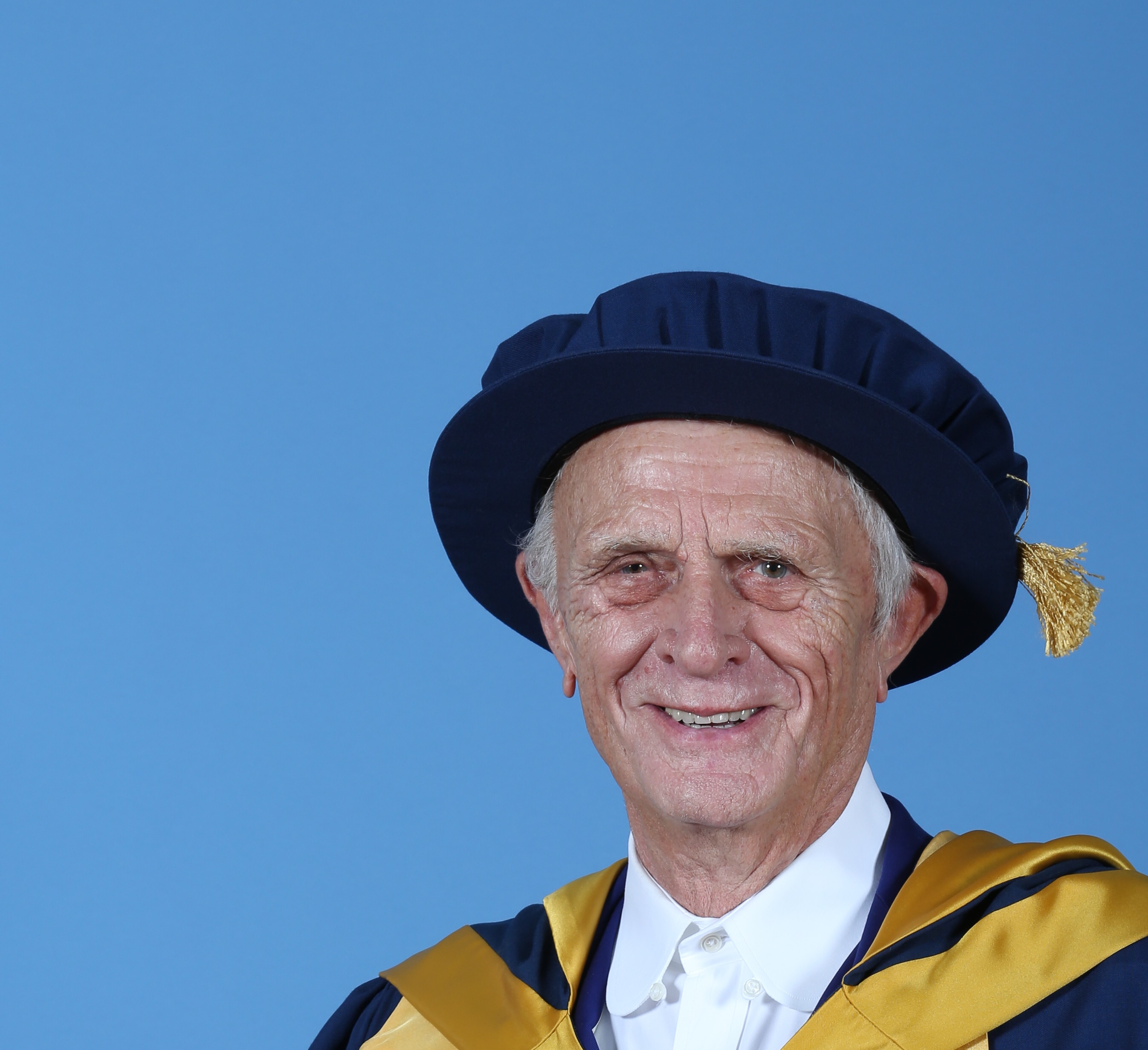A photo of Laurie Taylor in graduation clothing