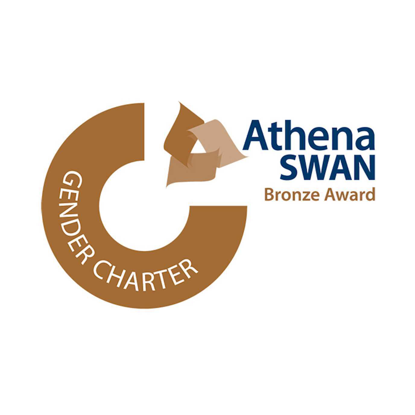 Athena Swam gender charter bronze award logo small
