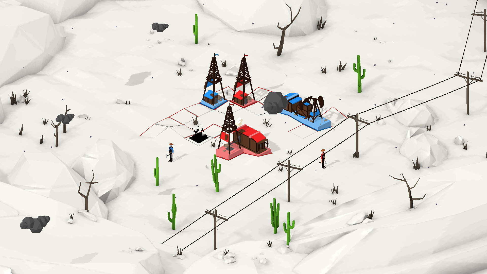 screenshot from game - OIL
