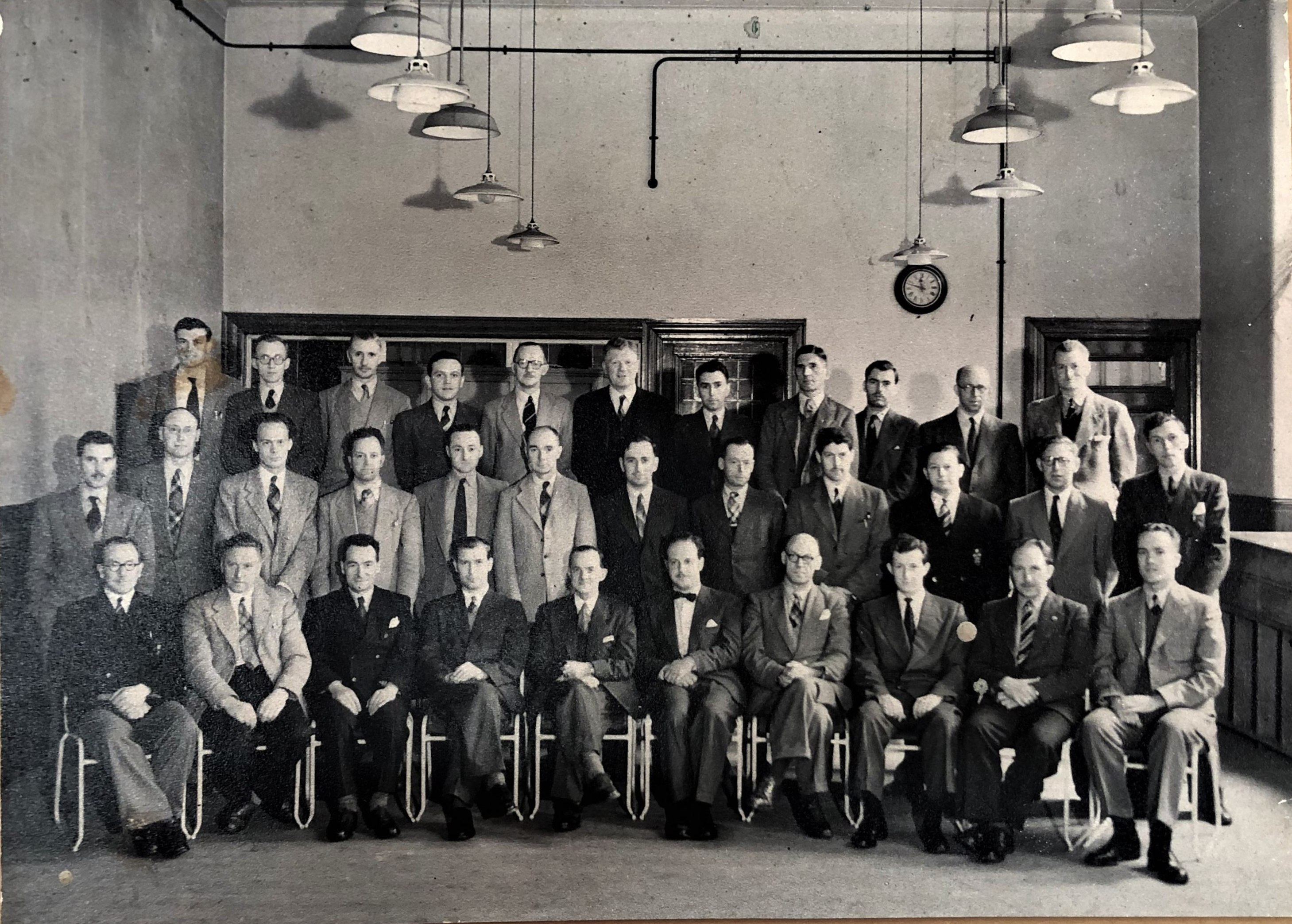 Department of Mechanical Engineering Staff and Students 1954