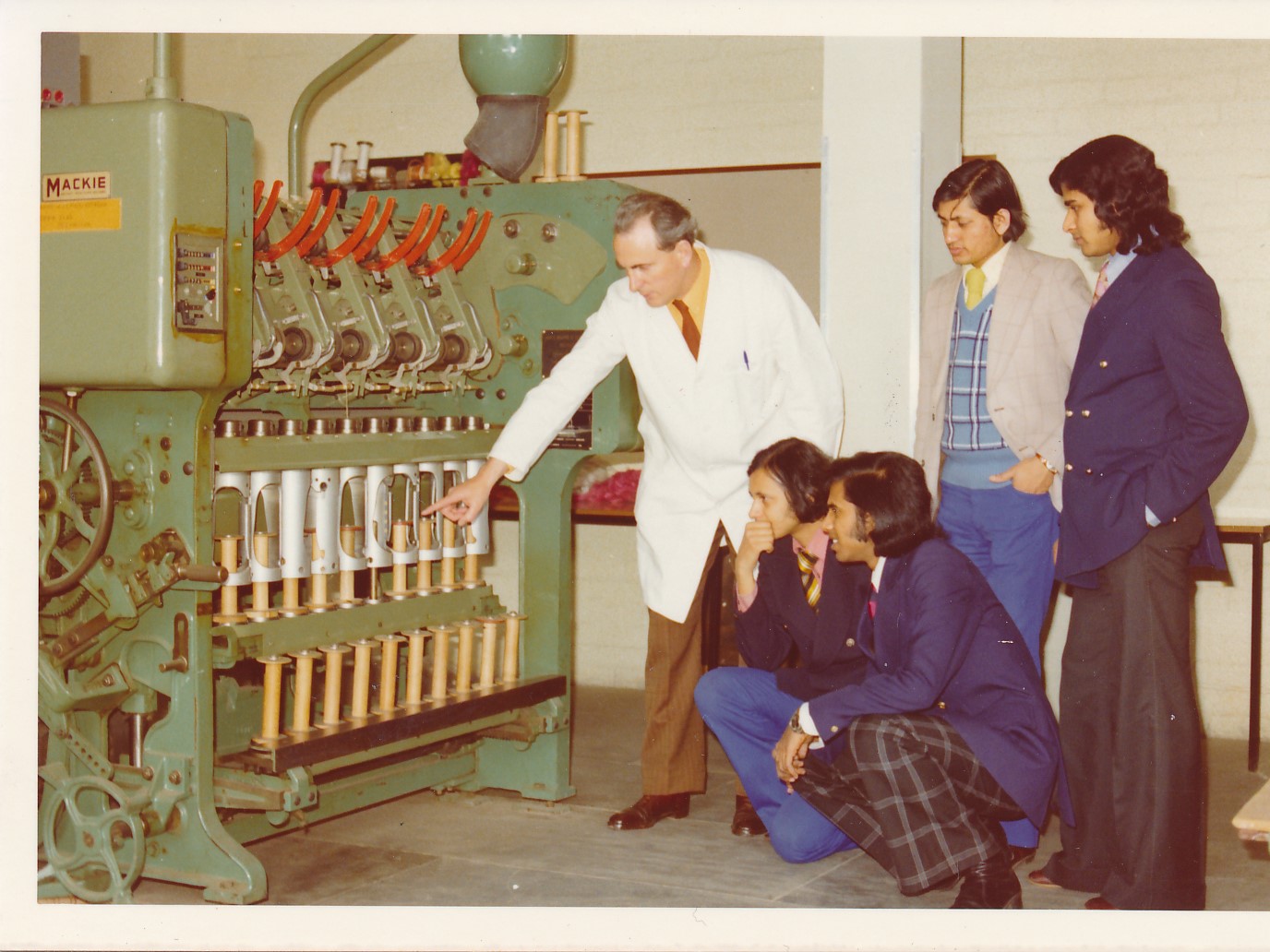 Textiles Teaching at Dundee Institute of Art and Technology 