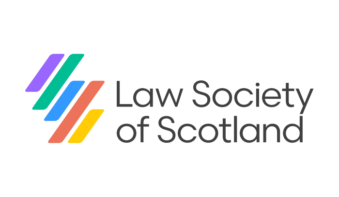 Law Society of Scotland Logo White