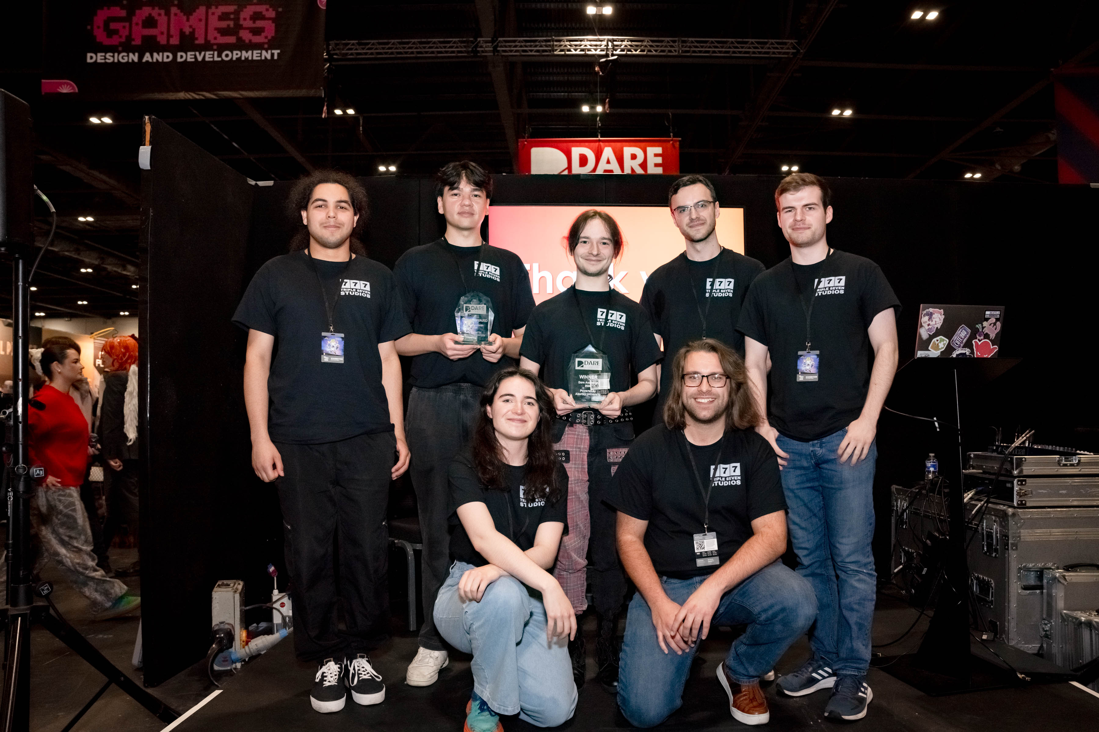 Student game developers scoop the top prize at Abertay's annual competition